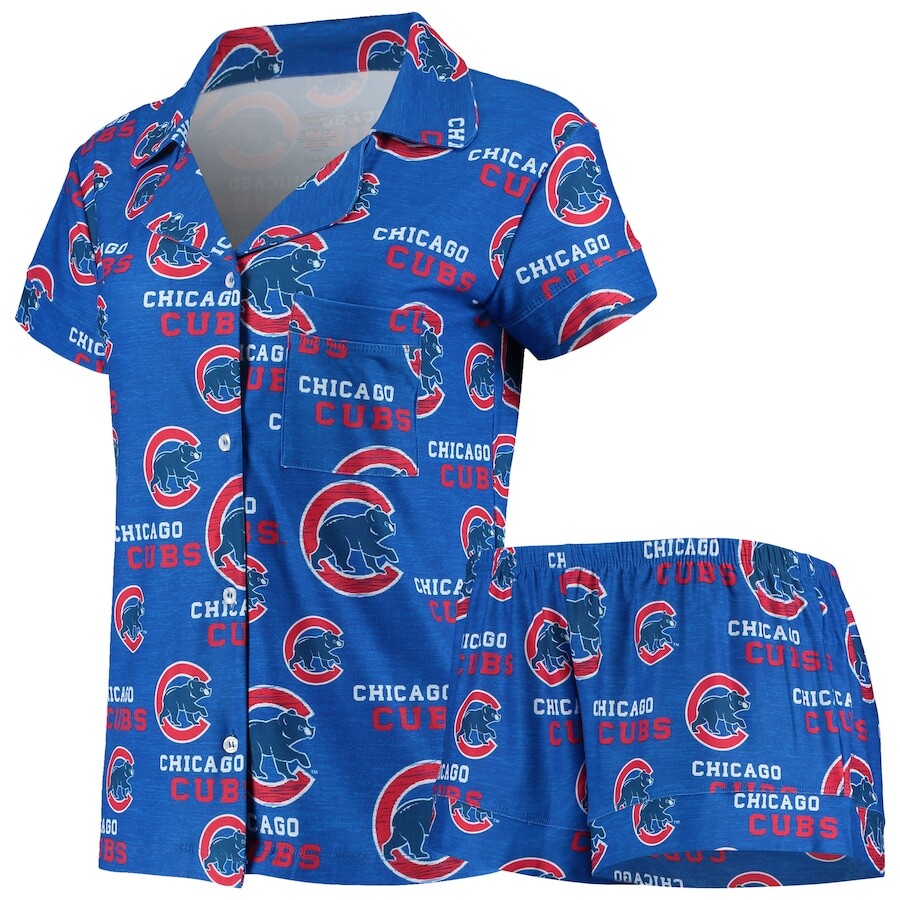 

Пижамный комплект Concepts Sport Chicago Cubs, роял