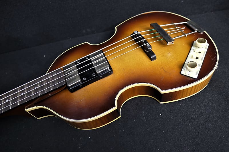 цена Басс гитара Hofner German Aged Relic Left Handed CAVERN H500/1-61-RLC-0 '61 Violin Bass Vintage Look CUSTOM Revolution Paul M Conversion 2021