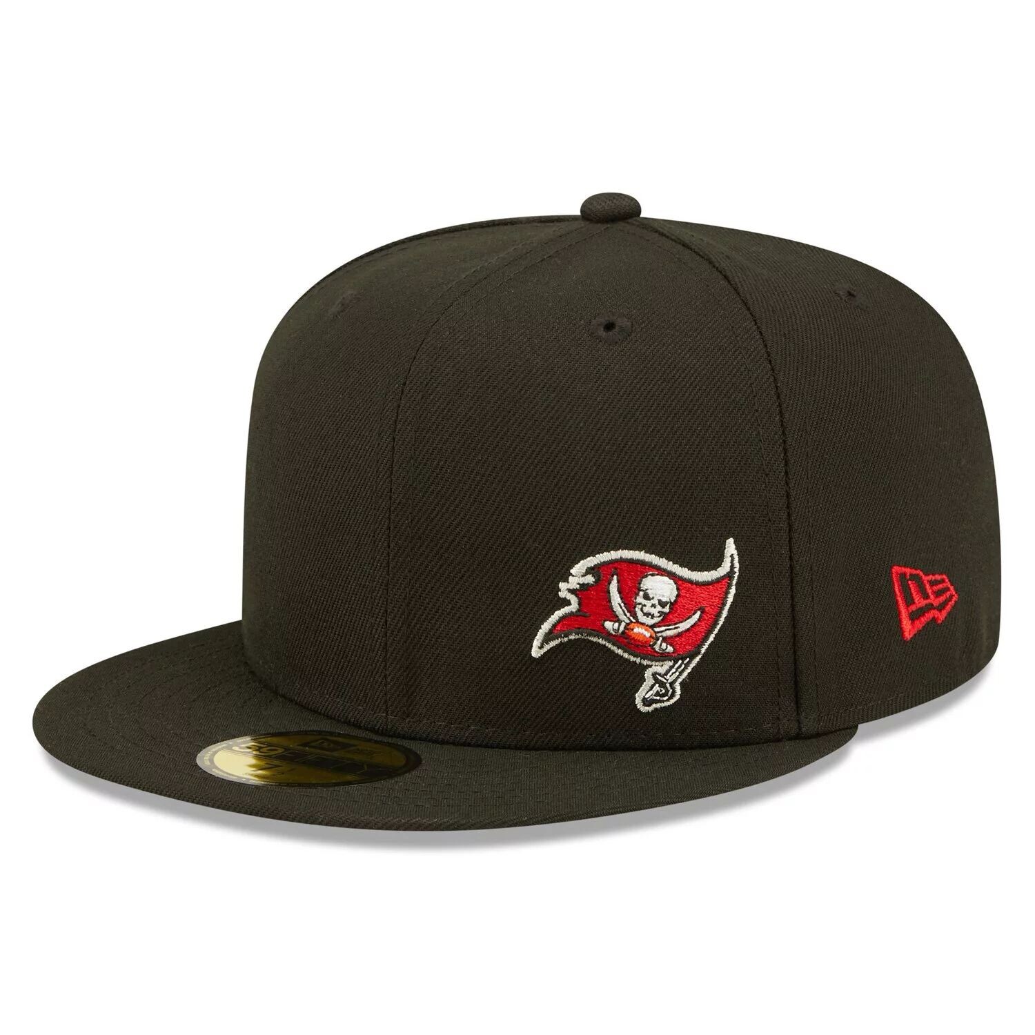 

Мужская облегающая шляпа New Era Black Tampa Bay Buccaneers Flawless 59FIFTY