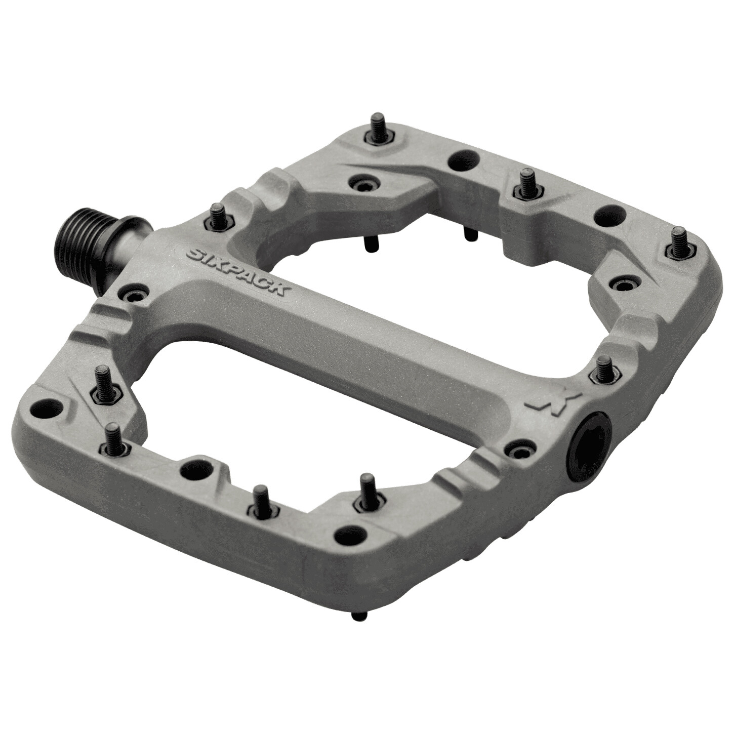 

Педали платформы Sixpack Racing Kamikaze PA, цвет Steel Grey