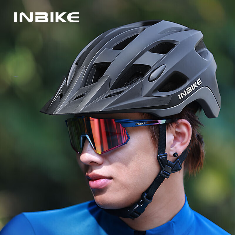 

Велосипедный шлем INBIKE, цельный шлем для верховой езды, защитный шлем для горного велосипеда, шоссейного велосипеда, мужское и женское снаряжение