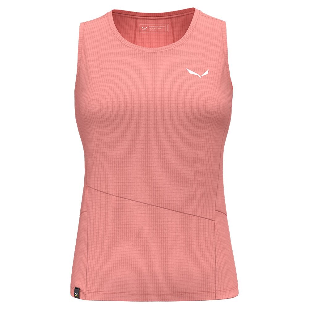 

Футболка без рукавов Salewa Puez Sporty Dry, розовый