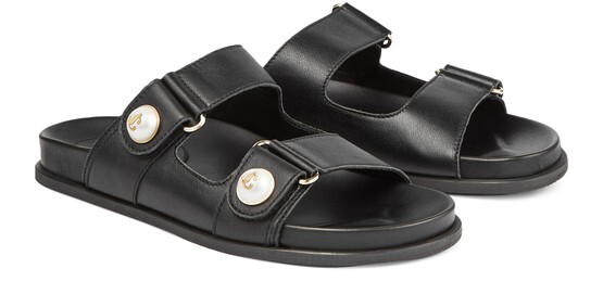 

Фаянсовые шлепанцы Jimmy Choo, черный