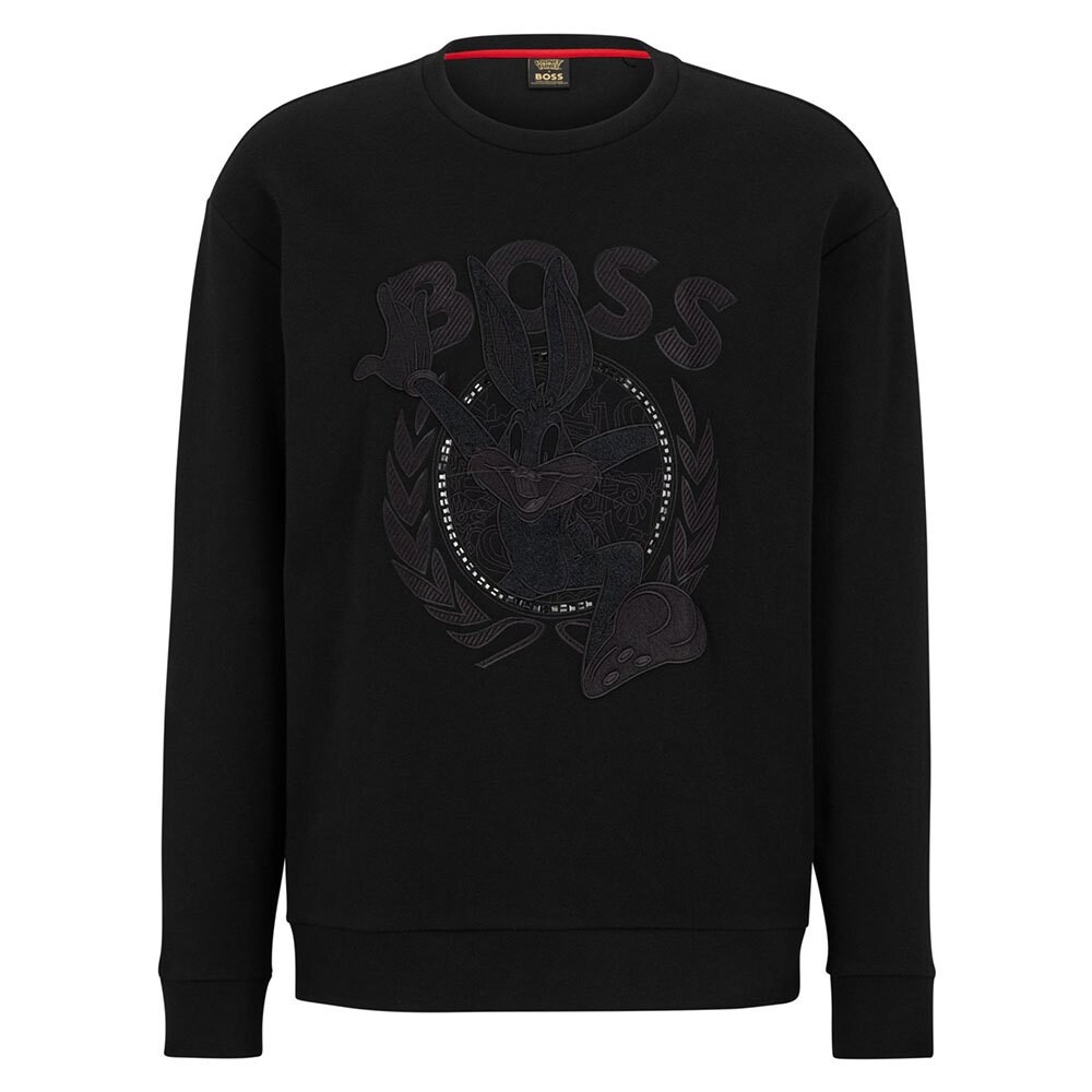 

Толстовка BOSS Salbo Lunar, черный