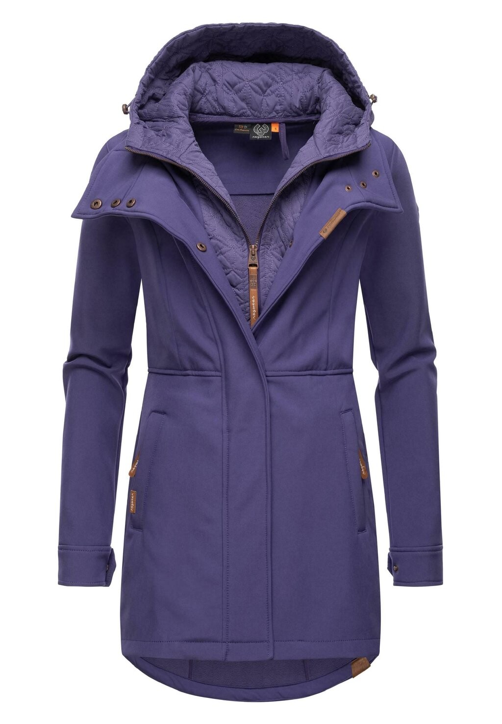 

Зимнее пальто YBELA Ragwear, фиолетовый