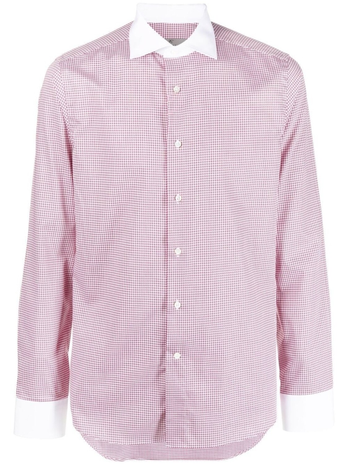 

Canali рубашка в ломаную клетку, красный