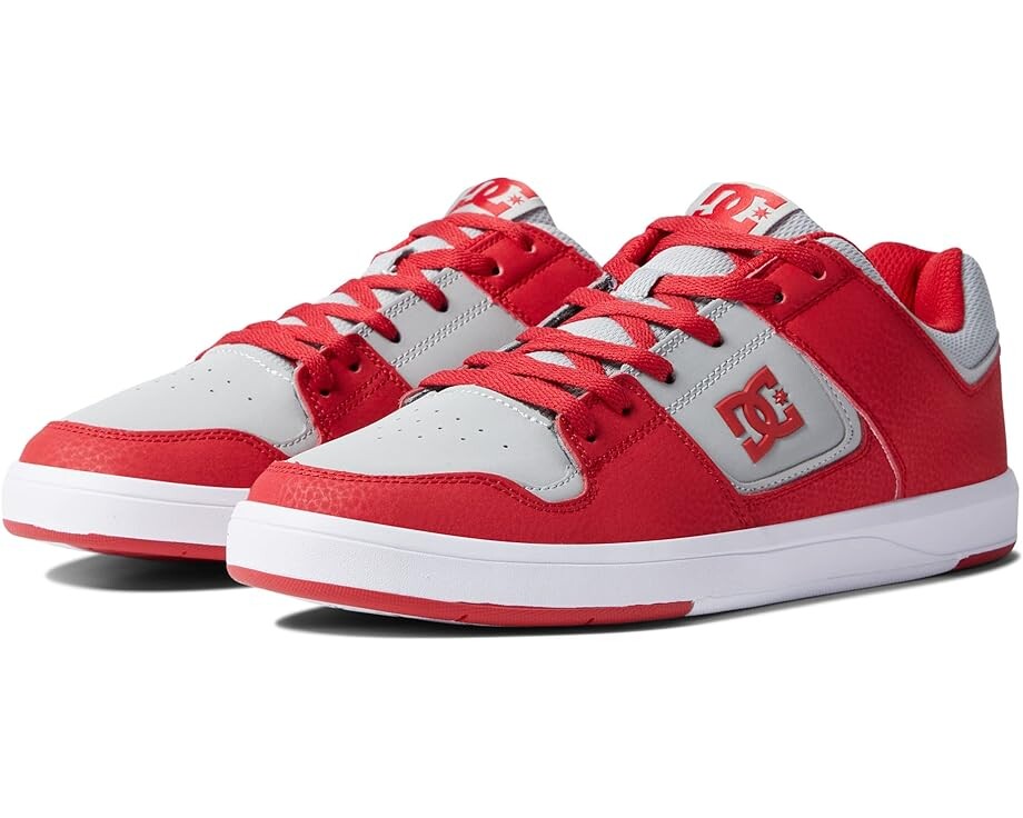 

Кроссовки DC Cure Casual Low Top Skate Shoes Sneakers, цвет Red/Grey 1