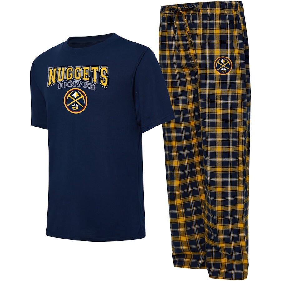 

Пижамный комплект College Concepts Denver Nuggets, нави