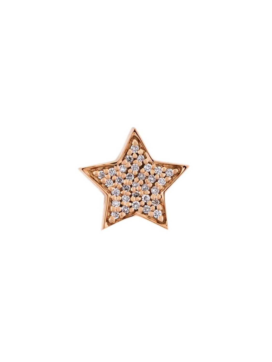 

Серьга-гвоздик Stasia из розового золота с бриллиантами ALINKA, металлик