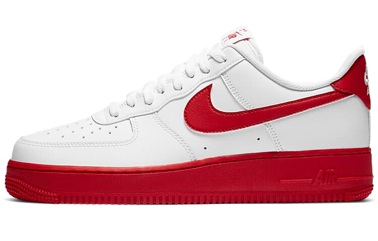 

Nike Air Force 1 Low Бело-красная подошва