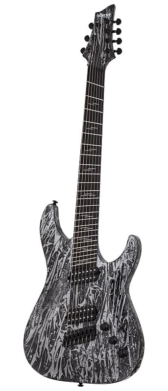Электрогитара Schecter 1462 C-7 Multiscale Silver Mountain 7-String Electric Guitar