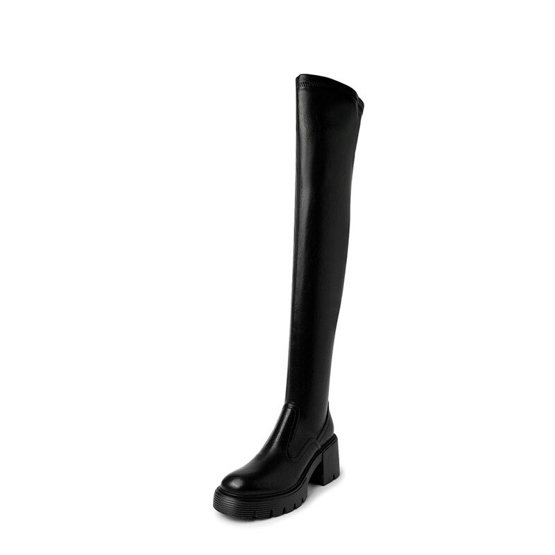 

Сапоги женские Doketop, цвет Brown glossy finish
