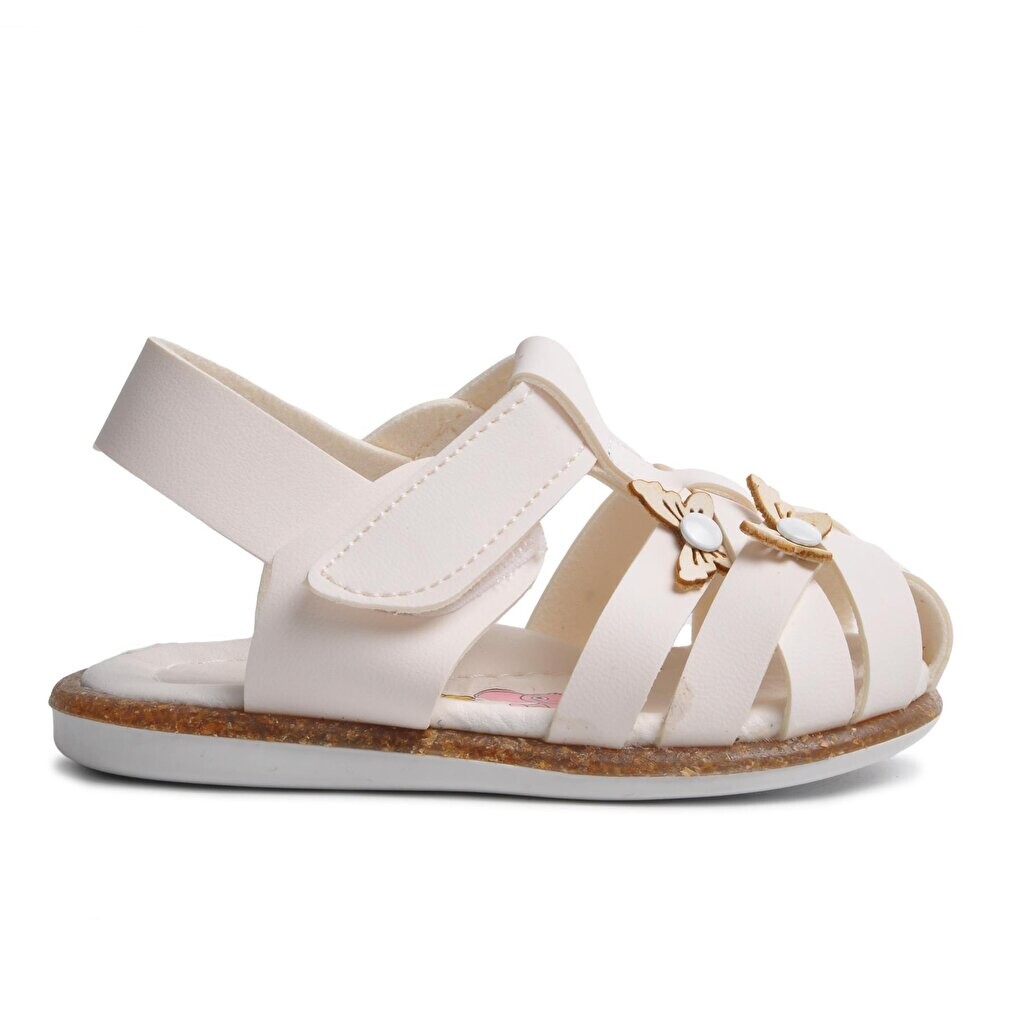 

210105 Сандалии для девочек Comfort White Ayakmod