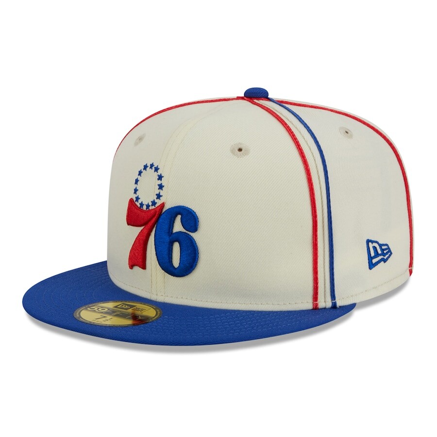 

Бейсболка New Era Philadelphia 76Ers, кремовый