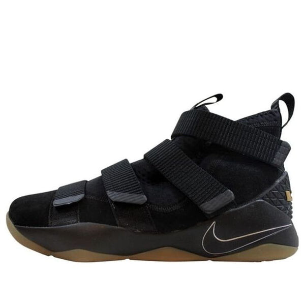

Кроссовки Nike LeBron Soldier 11 'Black Gum', черный