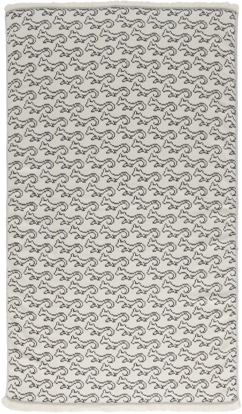 Off-White Полотенце из гиппокампа Serapis