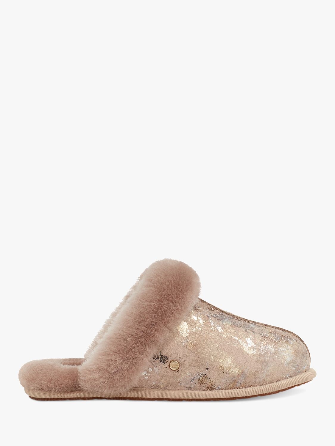 

Тапочки UGG Scuffette из овчины и замши, бук