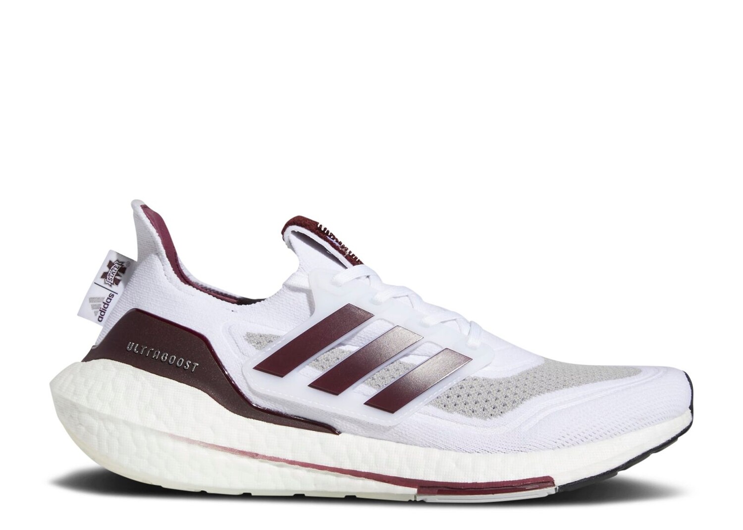 Кроссовки adidas Ultraboost 21 'Ncaa Pack - Mississippi', красный рюкзак для ноутбука mississippi state bulldogs campus