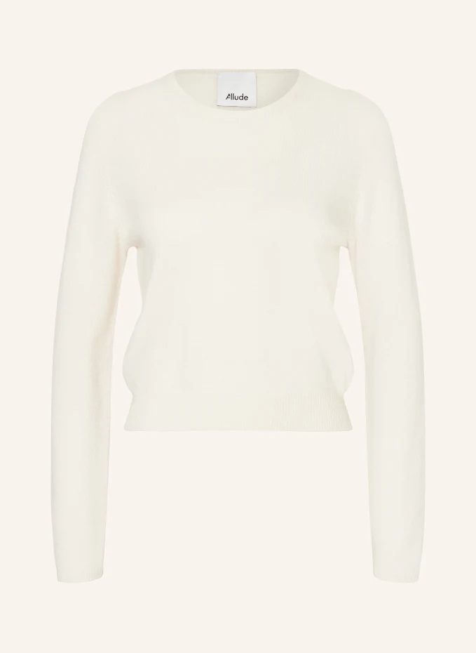 Кашемировый свитер Allude, белый