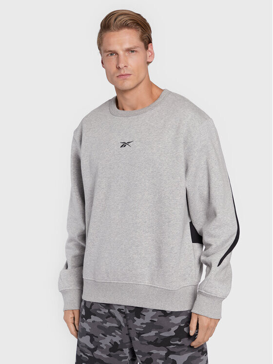 

Толстовка оверсайз Reebok, серый