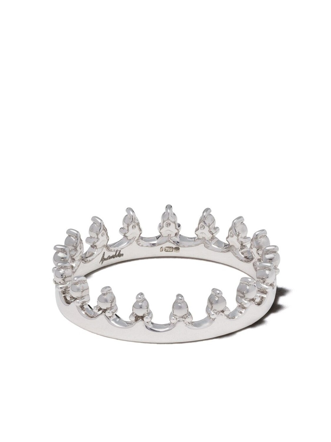 

Кольцо Crown из белого золота Annoushka, серебряный