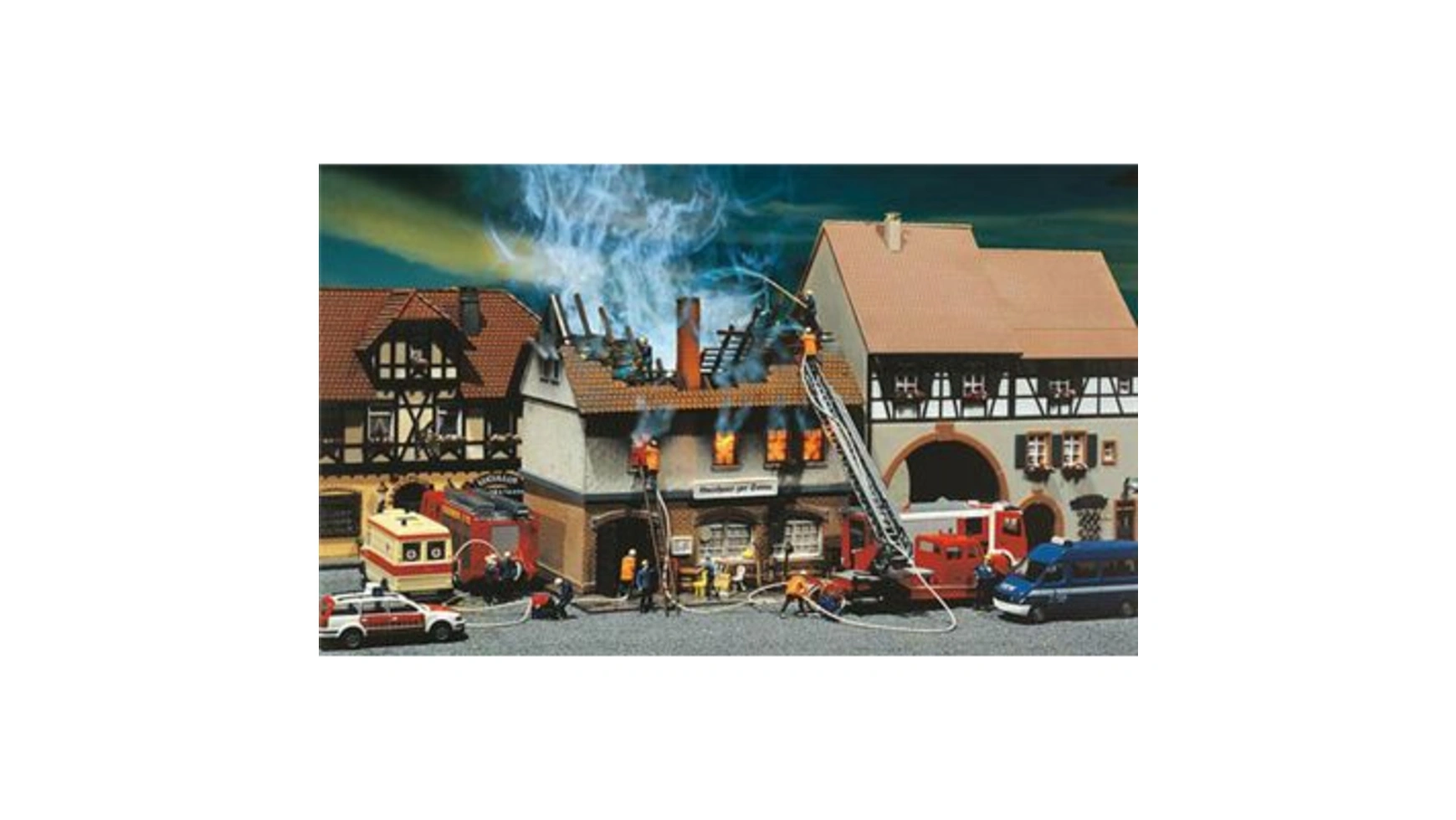 цена Faller Пожарные руины гостевого дома Zur Sonne