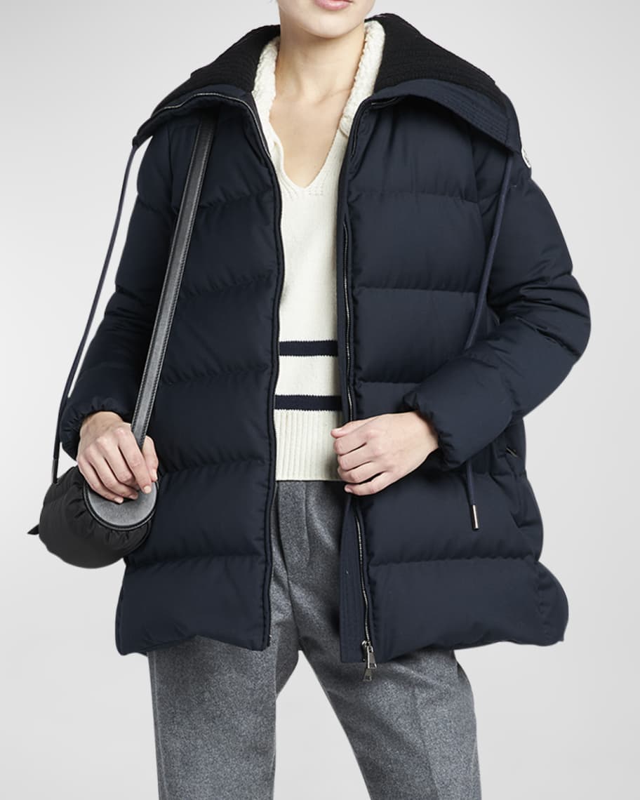 

Длинный пуховик Bruant Moncler, Черный