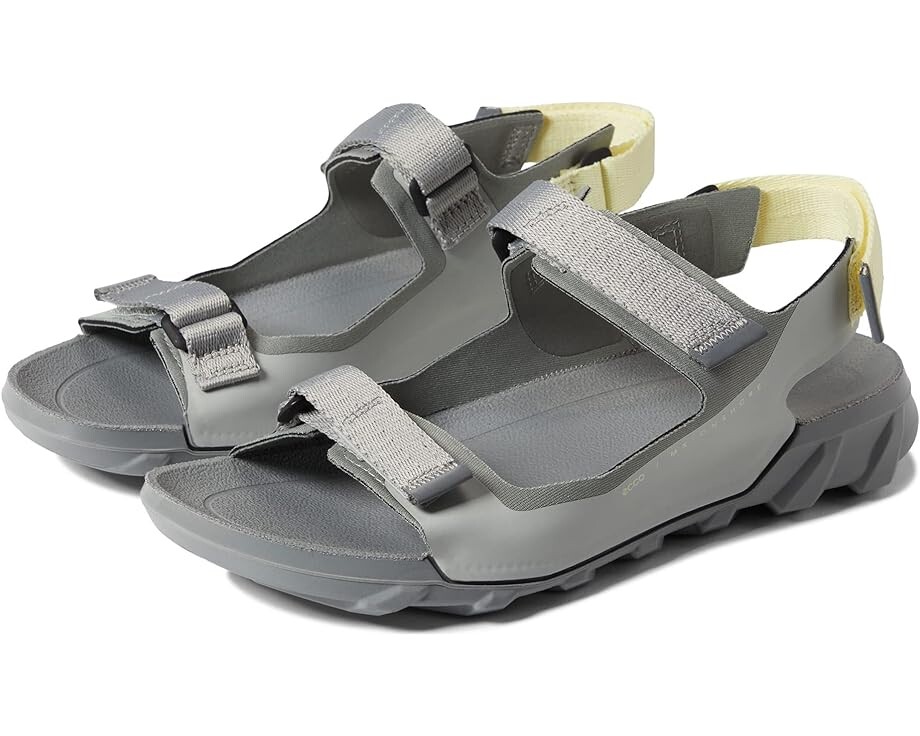 Сандалии ECCO Sport MX Onshore 3-Strap Water-Friendly, цвет Concrete/Wild Dove сандалии ecco mx onshore светло серый eur 38