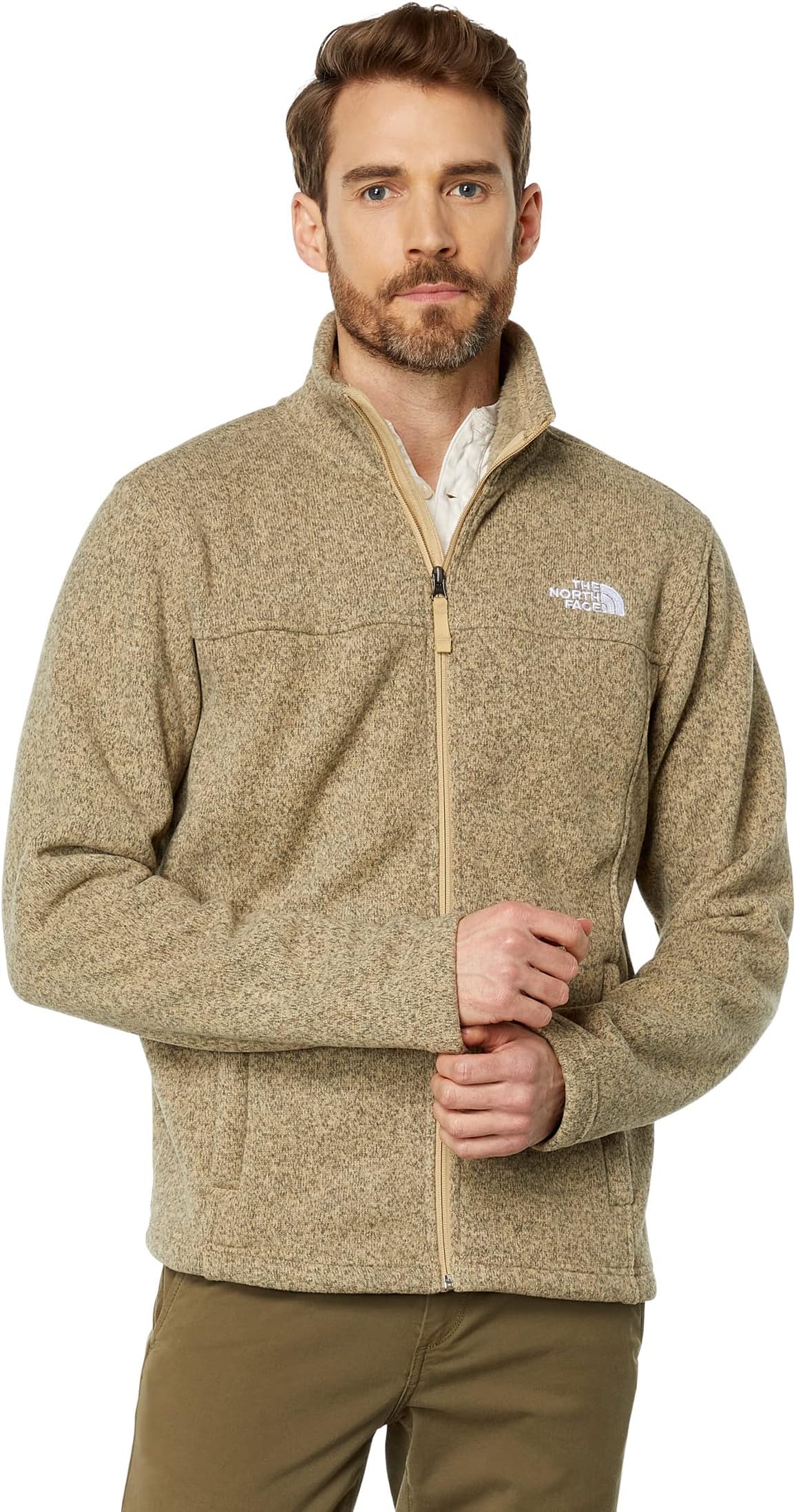 

Куртка Tsillan Full Zip The North Face, цвет Khaki Stone Heather