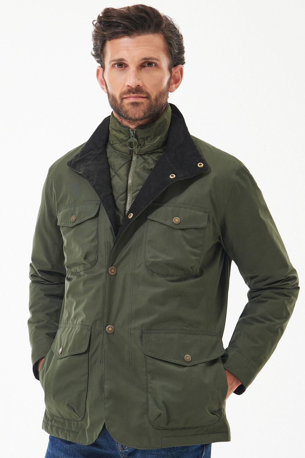 

Куртка Огстон Barbour, зеленый