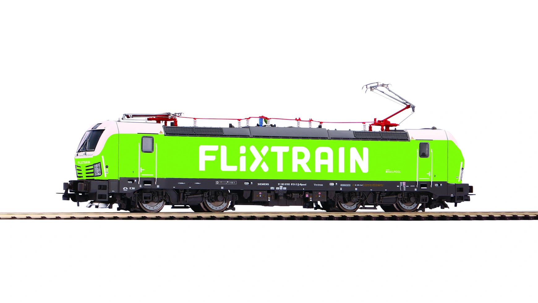 piko 97161 вагон платформа h0 iii sd Piko Электровоз Vectron Flixtrain