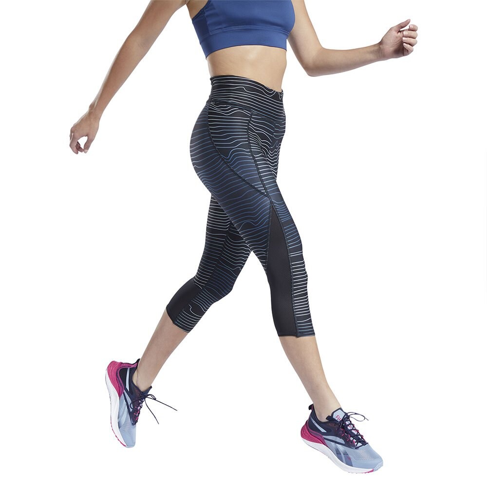 

Леггинсы Reebok Aop 3/4, серый