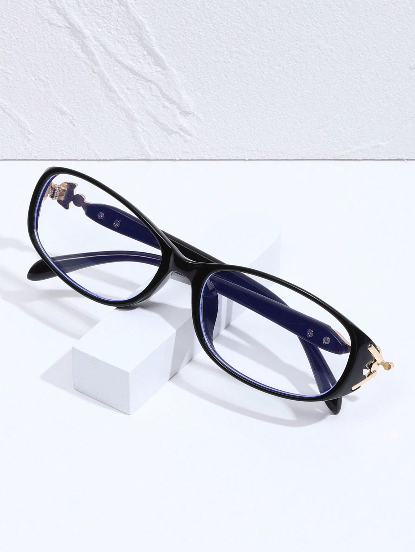 1шт очки с защитой от синего света модная овальная оправа для очков без оправы
