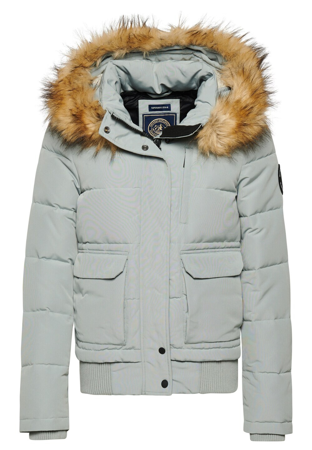 

Зимняя куртка Superdry, светло-серый