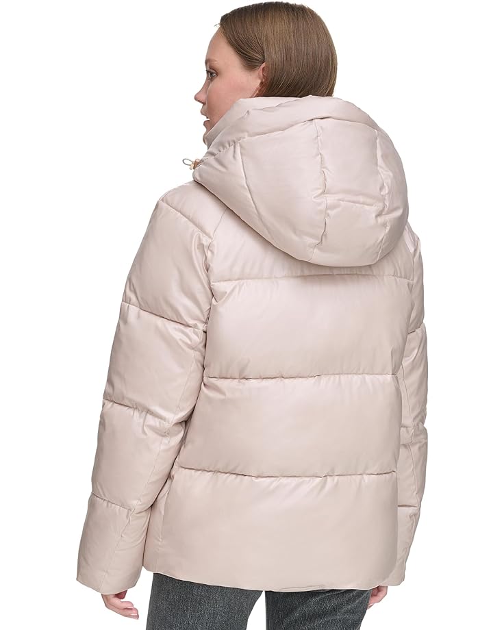 Пуховик Levi's Quilted Hooded Bubble Puffer, цвет Champagne