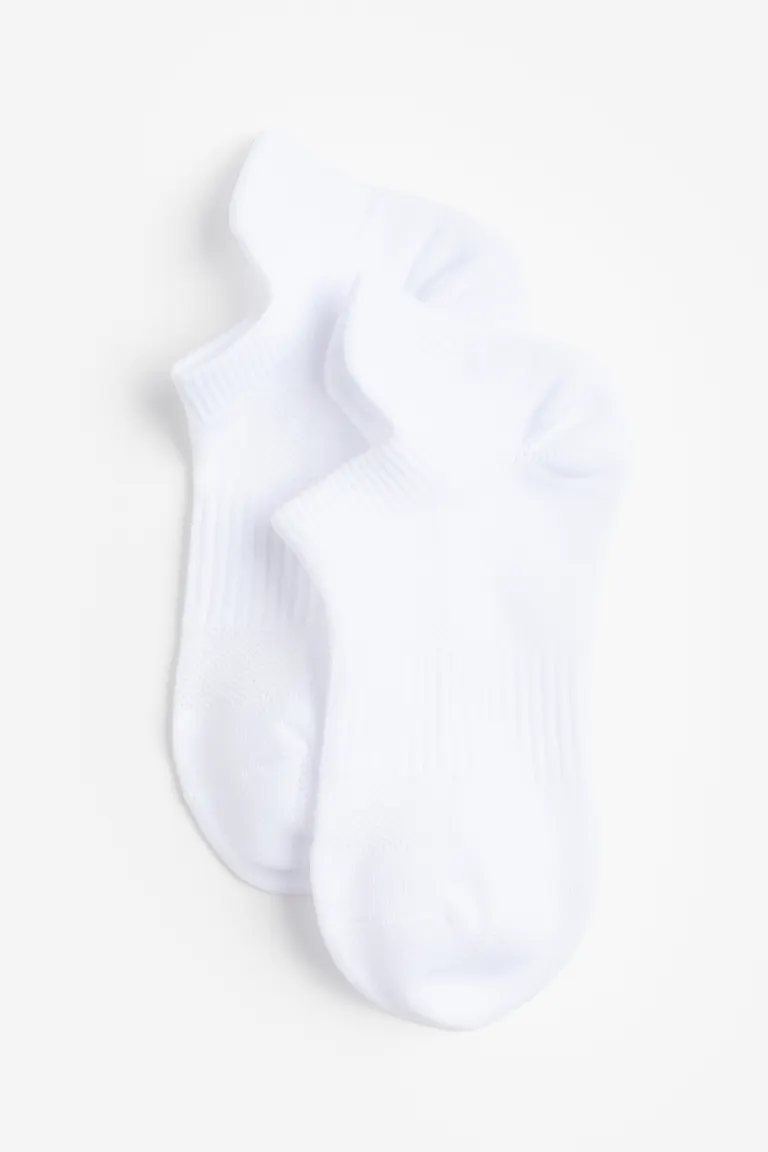Комплект из 5 спортивных носков drymove H&M, белый