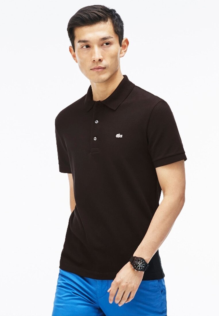 

Рубашка поло Lacoste, черный
