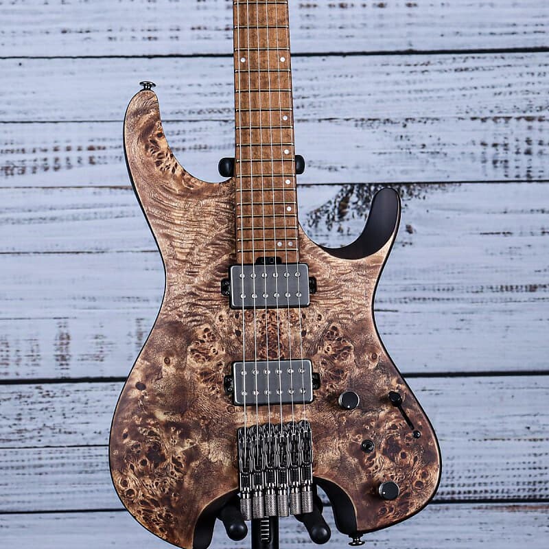 

Электрогитара Ibanez Q52PB Headless Electric Guitar | Antique Brown Stained