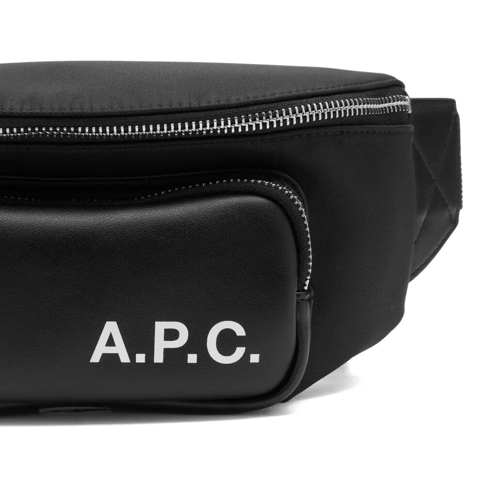 

A.P.C. Поясная сумка с логотипом, черный