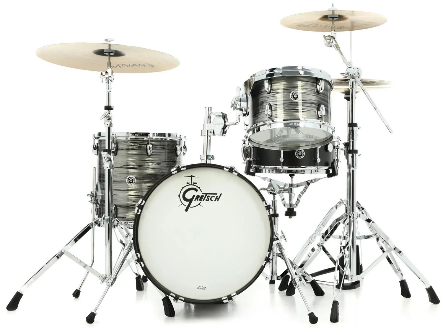 

Gretsch Drums Brooklyn GB-J483 Набор из трех предметов - Grey Oyster