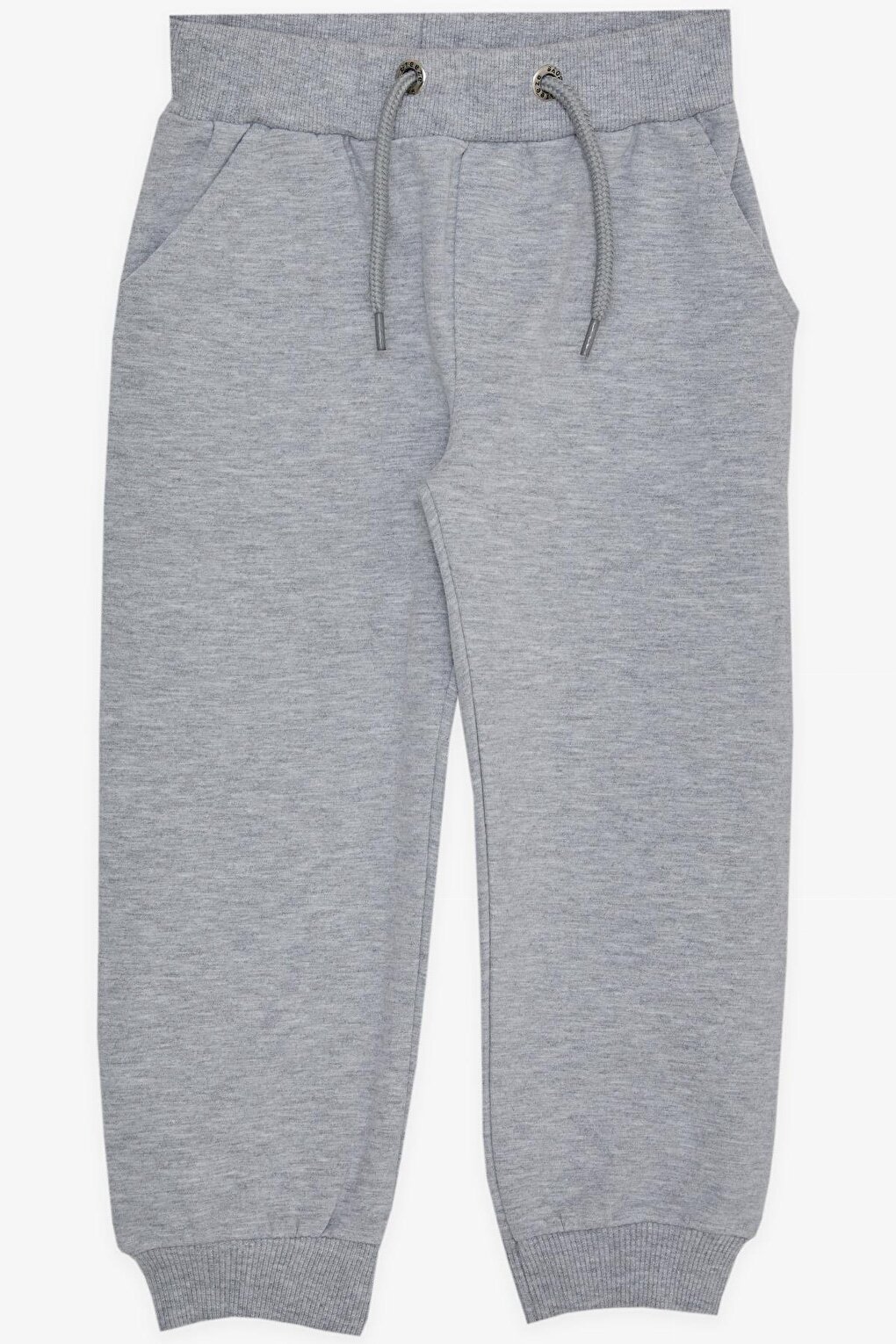 Спортивные штаны для мальчика с карманом светло-серого меланжа (3–8 лет) Breeze, серо-бежевый