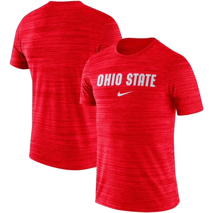 

Футболка с длинным рукавом Nike Ohio State Buckeyes, алый