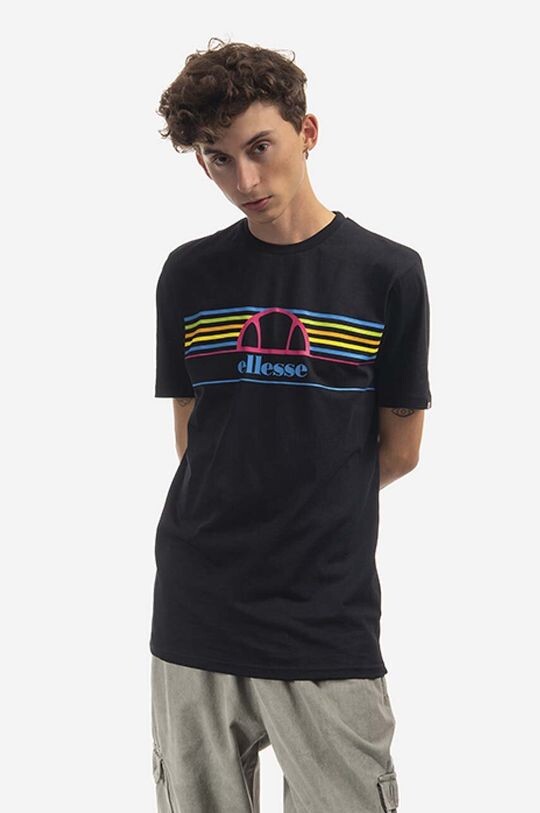 

Футболка из хлопка Ellesse, черный