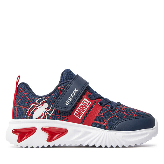 

Кроссовки Geox J Assister Boy J45DZD 01454 C4244 S Navy/Dk Red, темно-синий