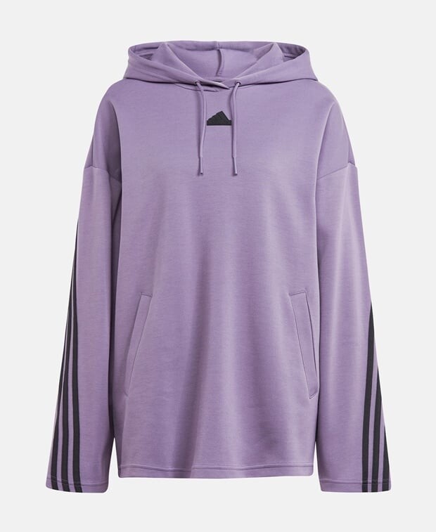 

Толстовка с капюшоном adidas, фиолетовый