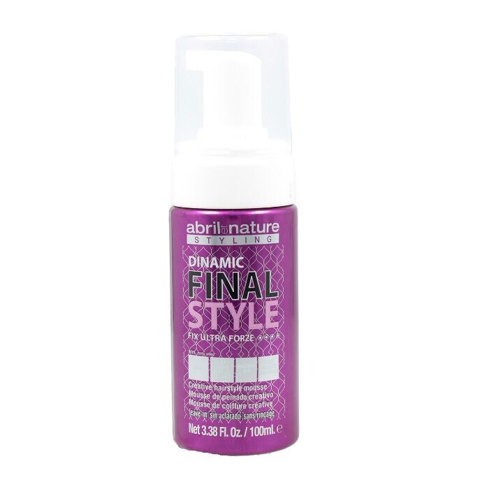 

Очень сильная пенка для укладки локонов Abril Et Nature Styling Dinamic Final Style, 100 мл