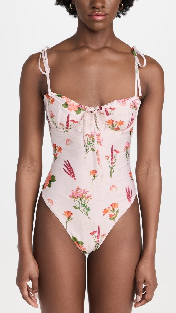 

Купальник Agua by Agua Bendita Ebano Clementina One Piece