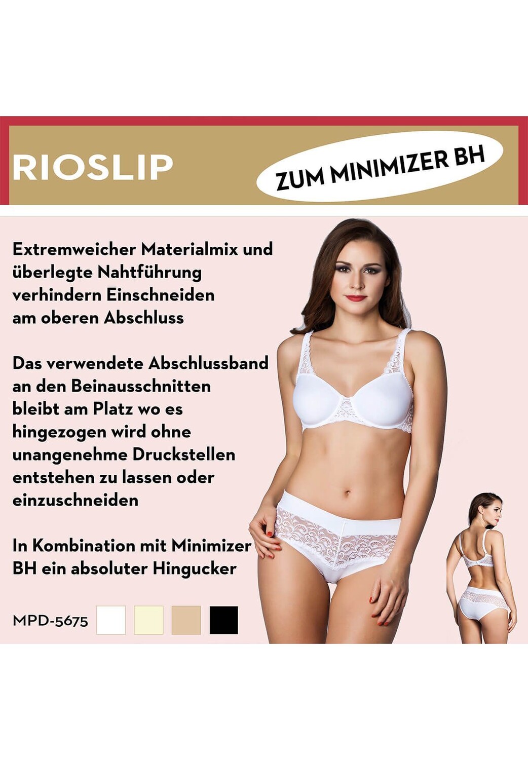 

Минимайзер Риослип Miss Perfect, цвет Weiß