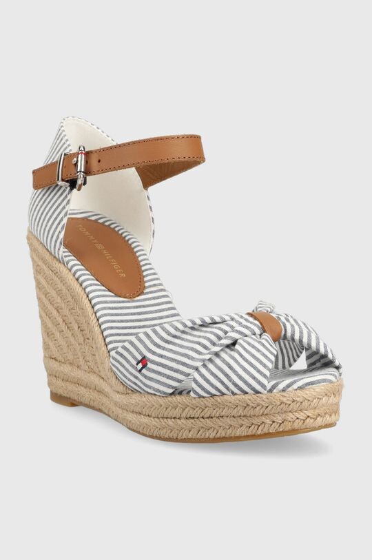 

Босоножки BASIC SEERSUCKER HIGH WEDGE Tommy Hilfiger, синий