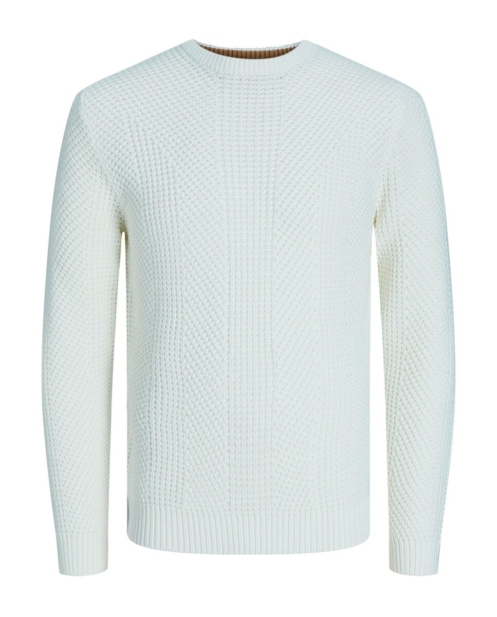 

Мужской вязаный свитер Jack & Jones, белый